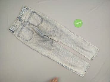 woskowane spodnie z wysokim stanem h m: H&M, Джинси жіночі, розмір S — 4