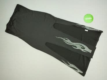 legginsy lateksowe z wysokim stanem: Spódnica damska, S — 2