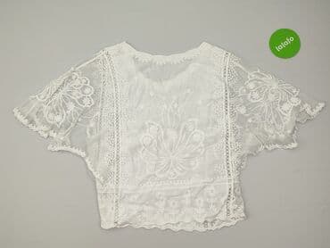 białe bluzki boho: Bluzka damska, rozmiar M — 3