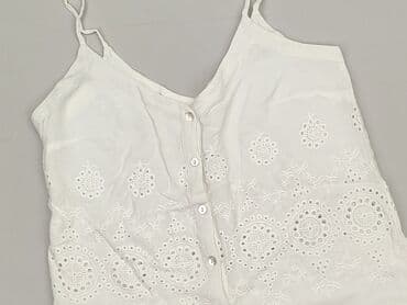koszulka na ramiaczkach z koronka: Bluzka damska, rozmiar S — 2