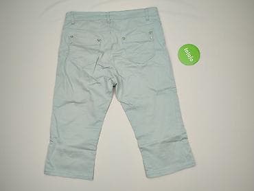 brązowe cargo: Spodnie 3/4 damskie, rozmiar L — 3