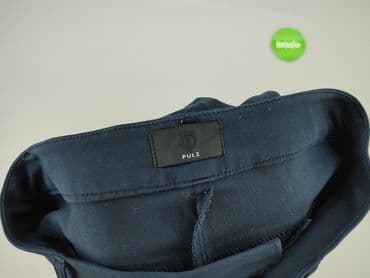 Women: PULZ, Material trousers for women, size XL (EU 42) — 4
