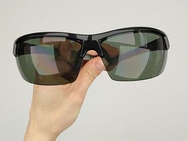 czapka ułańska z daszkiem: Okulary, Przeciwsłoneczne, Prostokątne kształt, stan - Bardzo dobry — 4