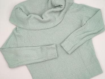 sweter oversize z golfem: Golf damski, rozmiar L — 1