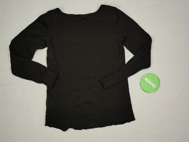czarne t shirty basic: H&M, Жіноча блуза, розмір L — 3