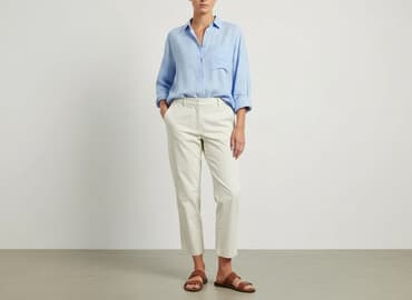 szerokie spodnie pepco: Spodnie 3/4 damskie, rozmiar M — 6