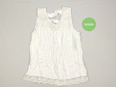 czerwony stanik pod białą bluzkę: Bluzka damska, rozmiar S — 2