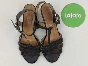 białe kozaki ccc: Rylko, Sandały damskie, 37 — 2