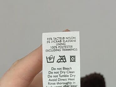 stroje kąpielowe dwuczęściowe wysokie majtki: Top damski, rozmiar XL — 5