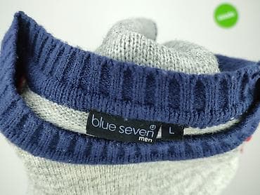 lech: Blue Seven, Sweter dla mężczyzn, rozmiar L — 5