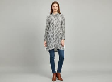 modbis spodnie z tunika: Tunika damska, rozmiar S — 1