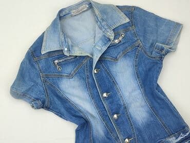 pull and bear marynarka: Women`s jeans jacket, L — 1