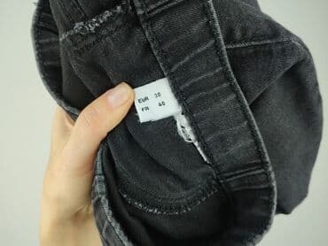 baggy jeans black: Leggings, Jeansy damskie, rozmiar M — 4