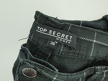 spodnie 38: Top Secret, Spodnie materiałowe damskie, rozmiar S — 4