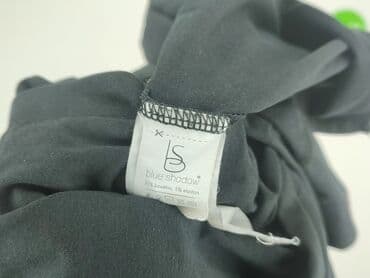 gruby t shirt damski: Blue shadow, T-shirt damski — 5