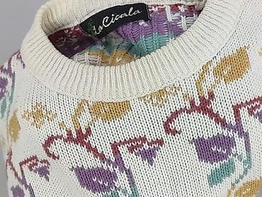 sweter szary: Sweter damski, rozmiar L — 6