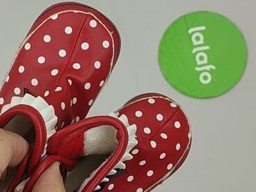 krótkie spodenki z szerokimi nogawkami: Buciki niemowlęce, Nelli Blu, 17, stan - Idealny — 5