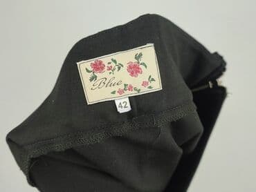 krótkie obcisła spódniczka: Blue, Women`s skirt, XL — 4