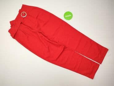 jeansy paper bag reserved: Eva Minge, Material trousers for women, size M — 2