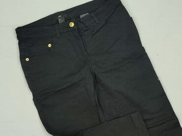 legginsy damskie plus size: H&M, Material trousers for women, size S (EU 36) — 1