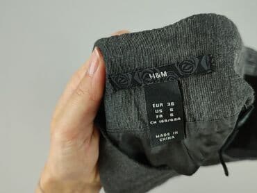 plisowane spódnice srebrne: H&M, Spódnica damska, rozmiar S — 4