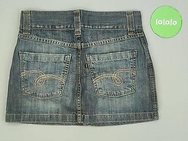 jeans slouchy: Spódnica damska, rozmiar S — 3