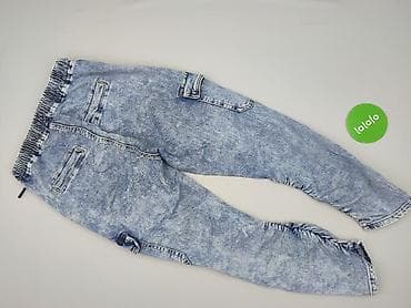 blue jeans amiri: Spodnie cargo damskie, rozmiar S — 3