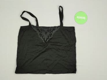 koszulka na ramiaczkach z koronka: Top damski, rozmiar S — 3