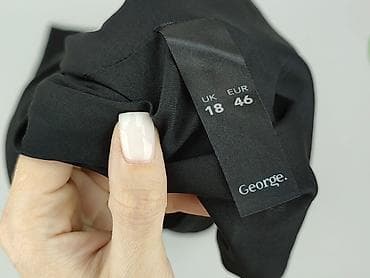 sukienka czarna basic: George, Sukienka damska, rozmiar 4XL — 4