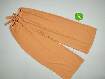 Material trousers for women, size S — 2