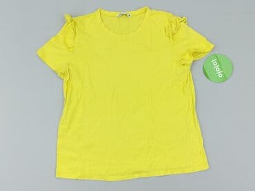 bluzki basic z dekoltem v: Zara, T-shirt damski, rozmiar M — 2