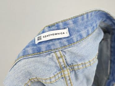 koszulki odblaskowe bawelniane: SZACHOWNICA, Szorty damskie, L — 4