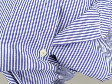 koszula damska w niebieskie paski: Women`s shirt, size L — 7