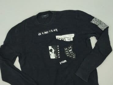 sweter patchwork: Reserved, Sweter dla mężczyzn, rozmiar L — 1