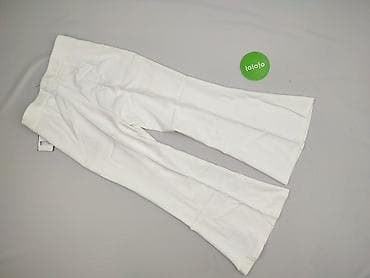 biale klapki a: Zara, Spodnie materiałowe damskie, rozmiar M — 3