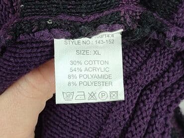 sweter z cekinami: Kardigan damski, rozmiar XL — 6