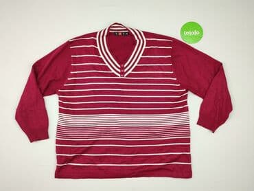 sweter w paski h: Women`s sweater, size XL (EU 42) — 2