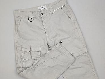 Męskie spodnie cargo Bershka Denim - Rozmiar: M (EUR/USA), MEX 31 -