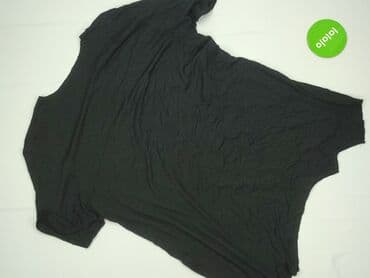 czarne t shirty basic: Women`s T-shirt, size 6XL (EU 52) — 3