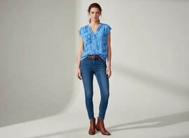 koszulka tommy hilfiger damska biala: Tom Rose, Bluzka damska, L — 7