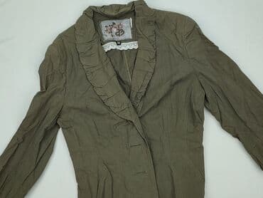 kurtka jeansowa khaki damska: AB, Marynarka damska, rozmiar M — 1