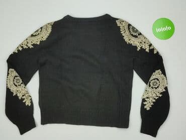 sweter damski czarny: Sweter damski, rozmiar XS — 3