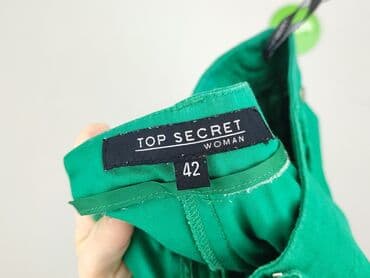 Ubrania damskie: Top Secret, Spodnie materiałowe damskie, rozmiar XL — 4