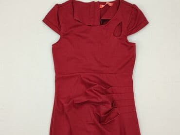 czerwone sukienki plus size: Sukienka damska, rozmiar M — 1