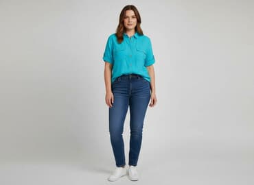 koszula swoateczna: Yessica, Koszula damska, rozmiar XL — 6