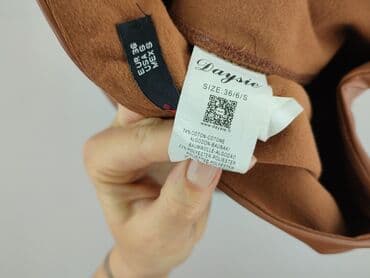 legginsy woskowane wysoki stan: Daysie, Legginsy Ze skóry ekologicznej damskie, S — 5