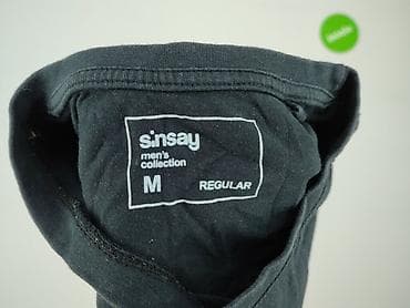 pull amd bear: Sinsay, Koszulka dla mężczyzn, rozmiar M — 4
