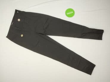 woskowane legginsy z wysokim stanem zara: Material trousers for women, S at lalafo.pl — 2 woskowane legginsy z wysokim stanem zara: Material trousers for women, S — 2