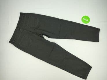 czarne jeansy straight: Jeansy damskie, rozmiar M — 3