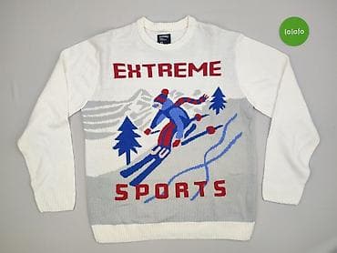 cargo pull and bear: Sinsay, Sweter dla mężczyzn, rozmiar XL — 2